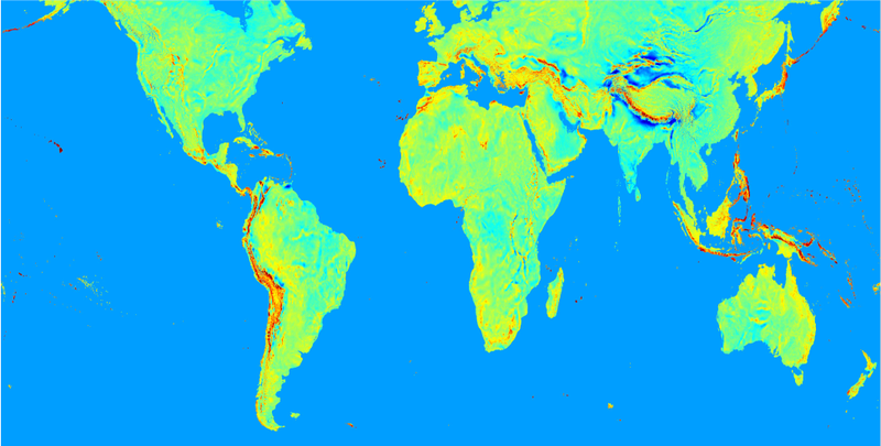 Illustration for article titled New high-res maps of Earth’s surprisingly inconsistent gravity field